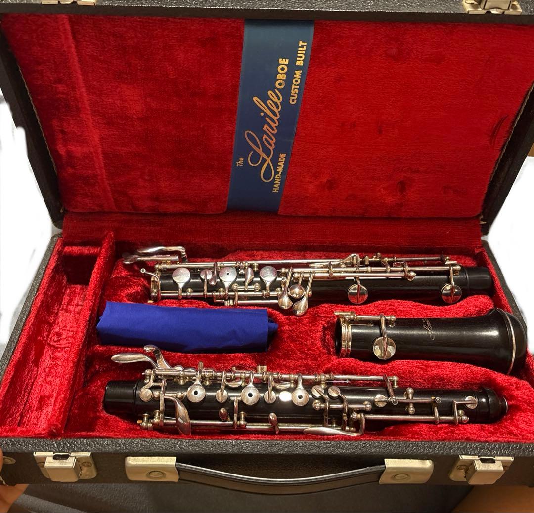 【クリスマス限定値下げ中】オーボエ本体ケース付き　ラリリー製　メンテナンス前提