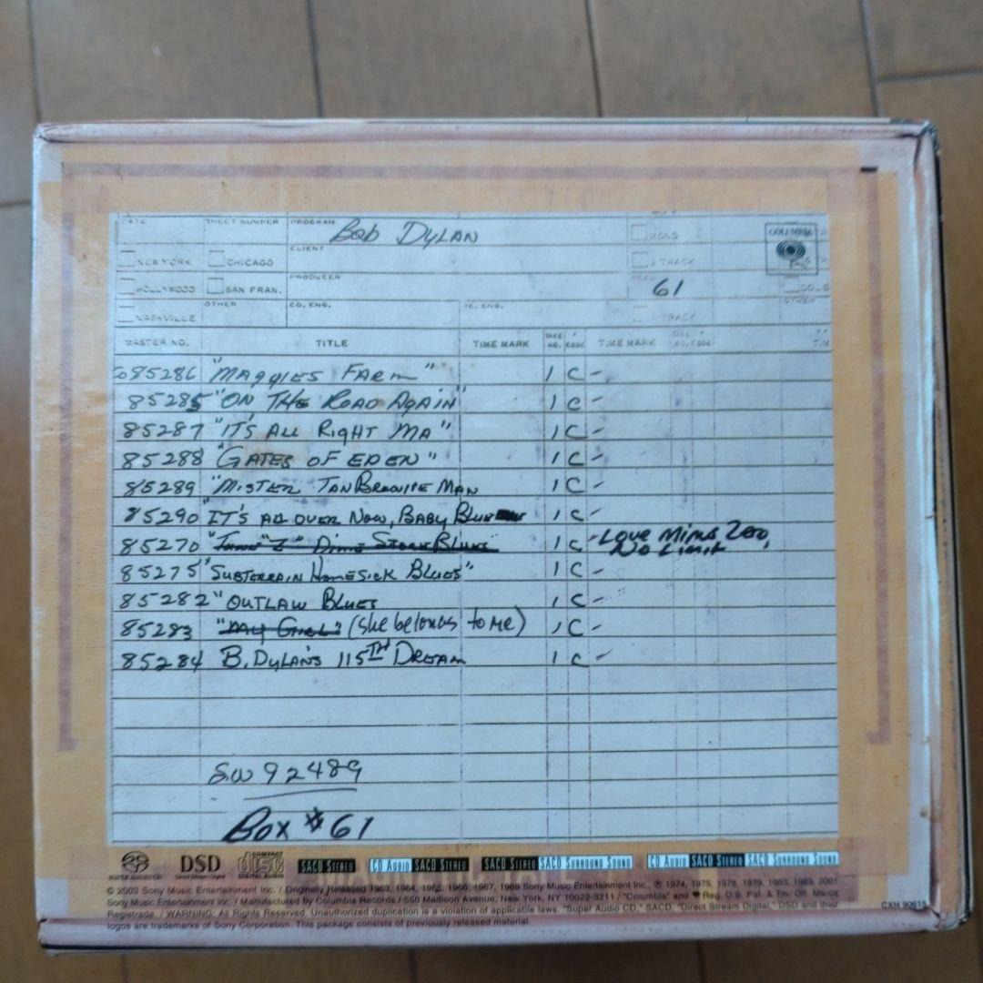 Bob Dylan 15SACD BOX 輸入盤 未開封