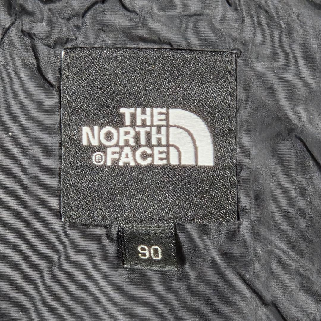 希少デザイン☆ノースフェイス ファーダウンベスト キルティングベスト 黒 L