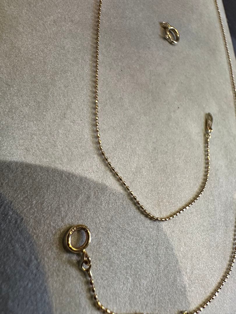 K18 ネックレス イタリア　ジュエリーツツミ　難あり