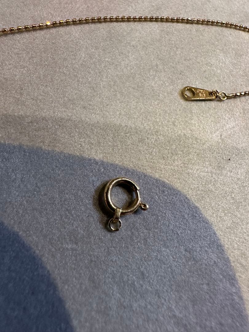 K18 ネックレス イタリア　ジュエリーツツミ　難あり