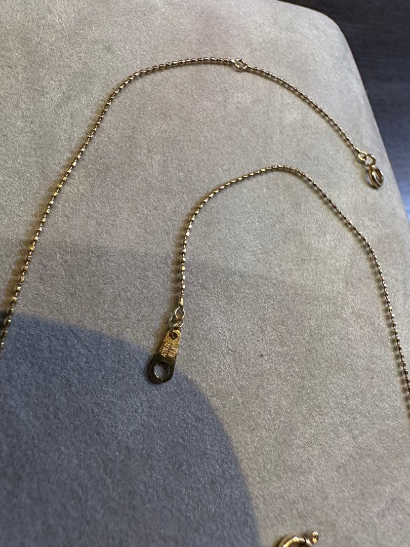 K18 ネックレス イタリア　ジュエリーツツミ　難あり