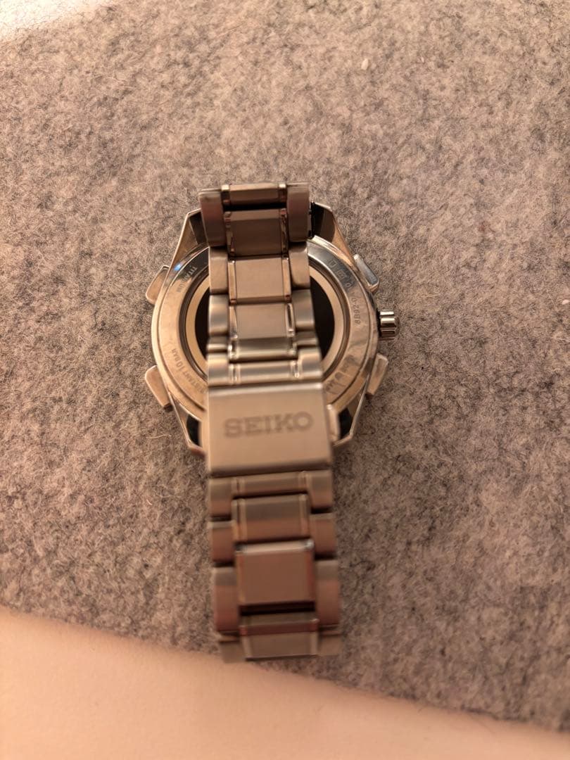 セイコー ブライツ 8b92-0aa0 ソーラーウオッチ（電池切れ）