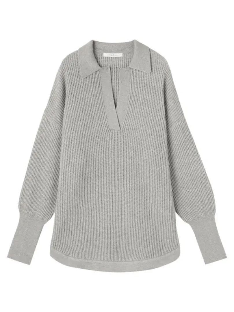 新品未開封 ETRE TOKYO スキッパーサーマルプルオーバー トップス 長袖