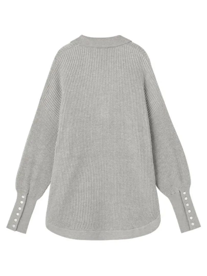 新品未開封 ETRE TOKYO スキッパーサーマルプルオーバー トップス 長袖