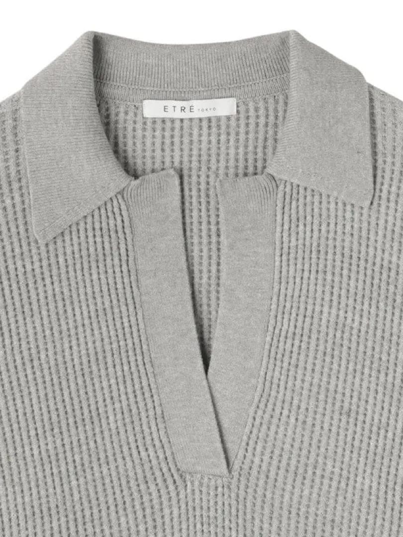 新品未開封 ETRE TOKYO スキッパーサーマルプルオーバー トップス 長袖