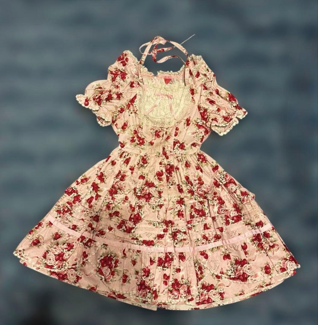 シュガーブーケ　ワンピース　ピンク