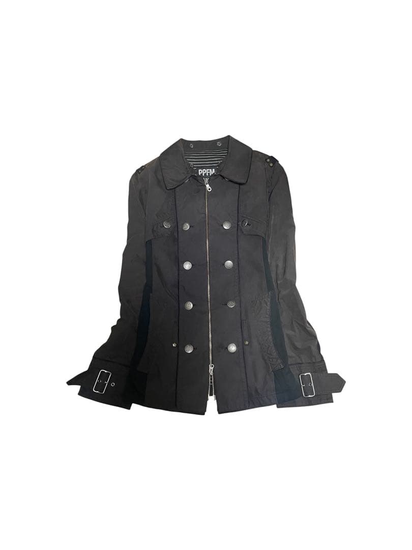 ジャケット・アウター 00s PPFM Napoleon jacket double zip y2k