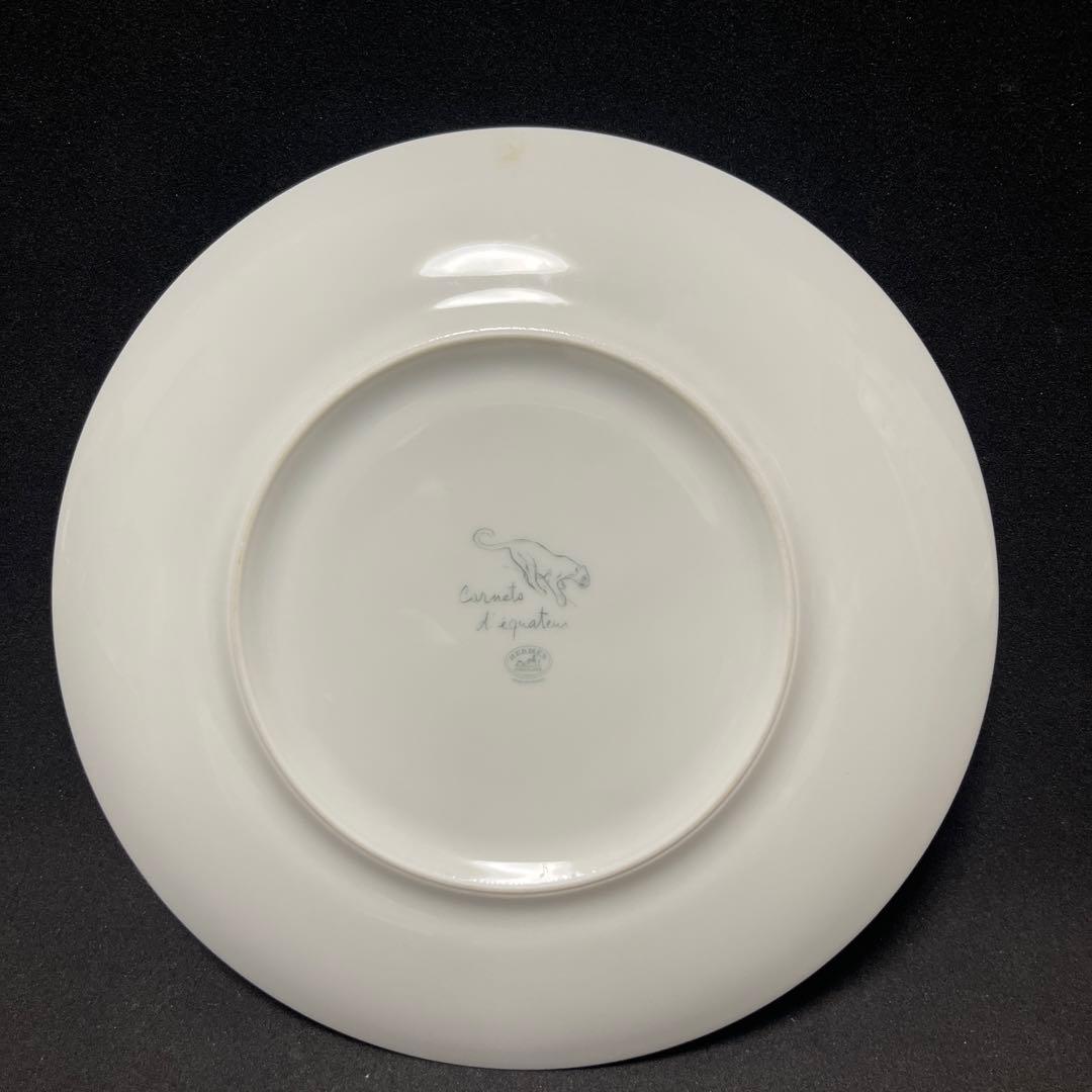 【希少】HERMES 赤道直下のスケッチ　プレート　1枚　【未使用】