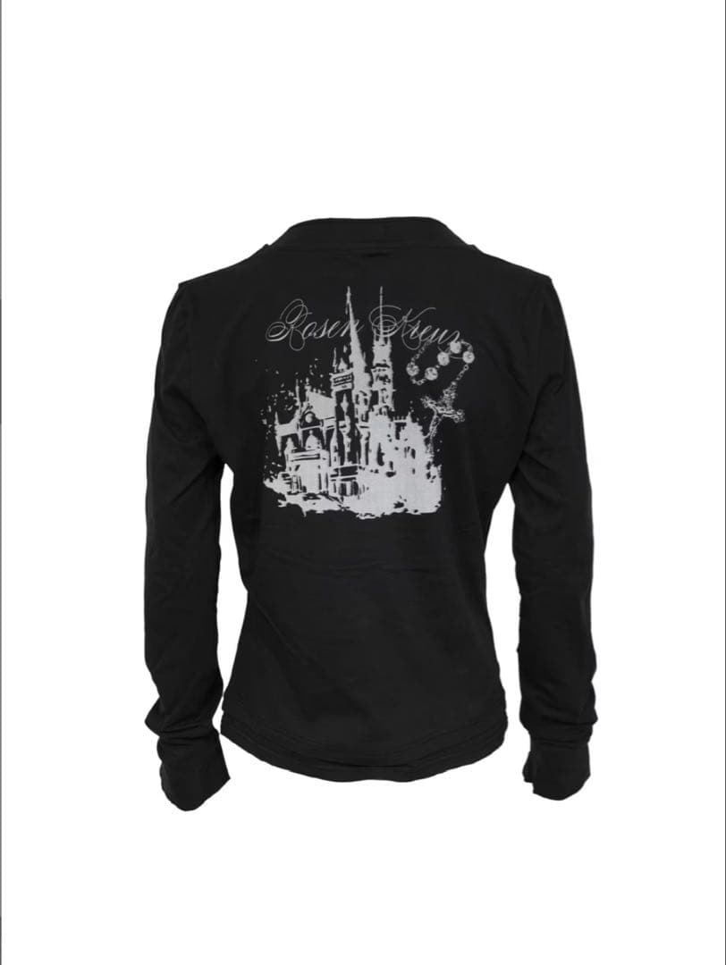 rosen kreuz ロングスリーブ黒 完売品