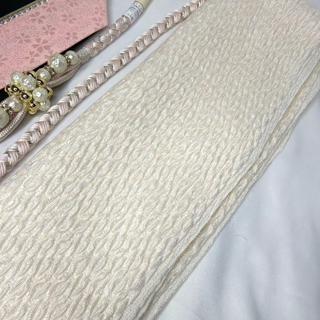 新品　振袖用　2026年最新作　帯締め　帯揚げ　半襟　重ね襟　セット