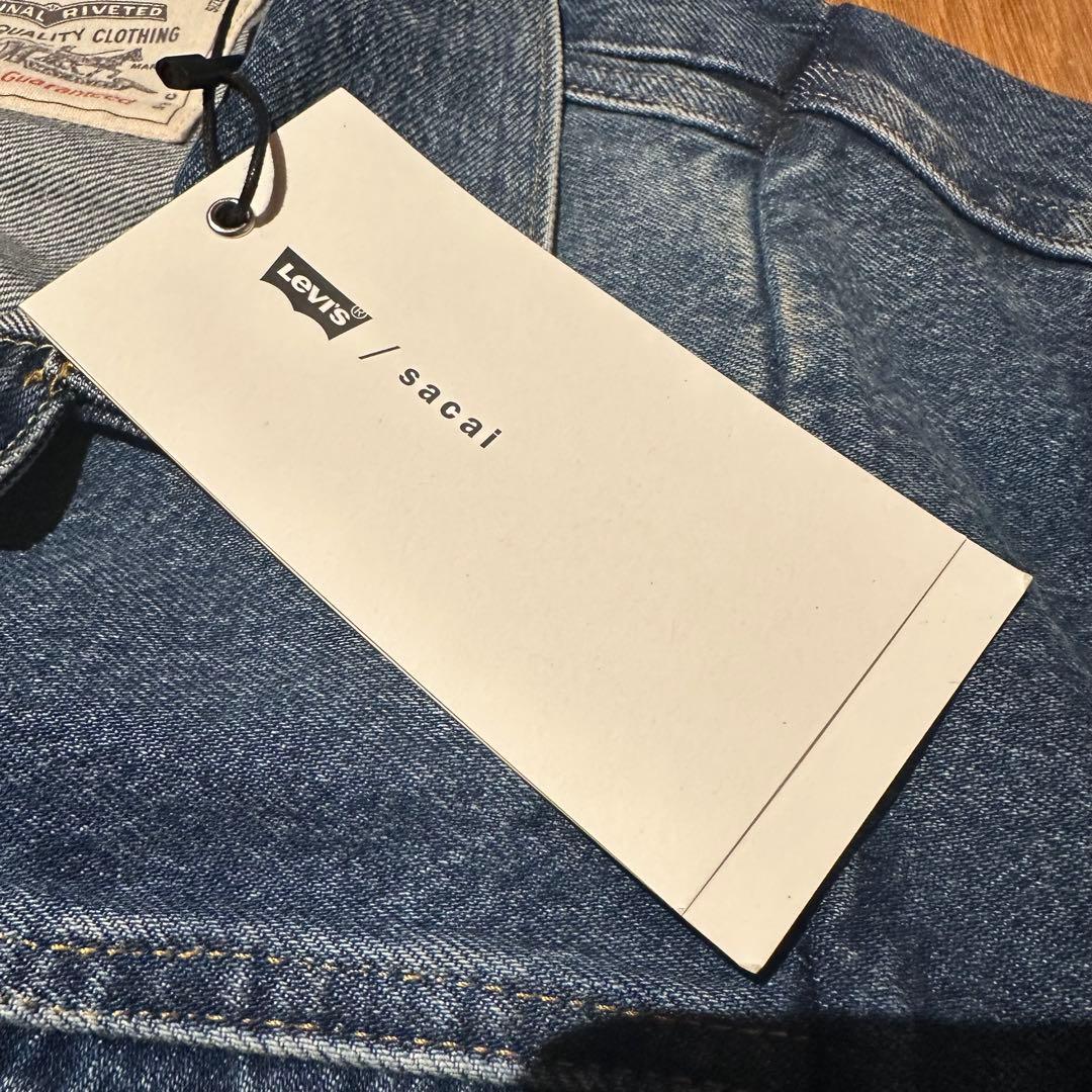 sacai levi's denim jacket サイズ1 26ss デニム