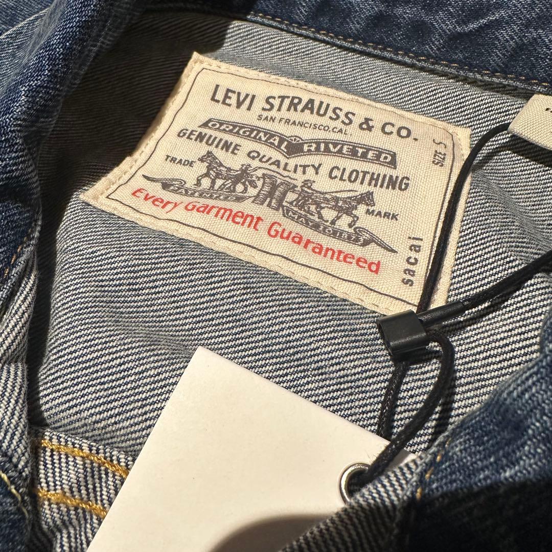 sacai levi's denim jacket サイズ1 26ss デニム