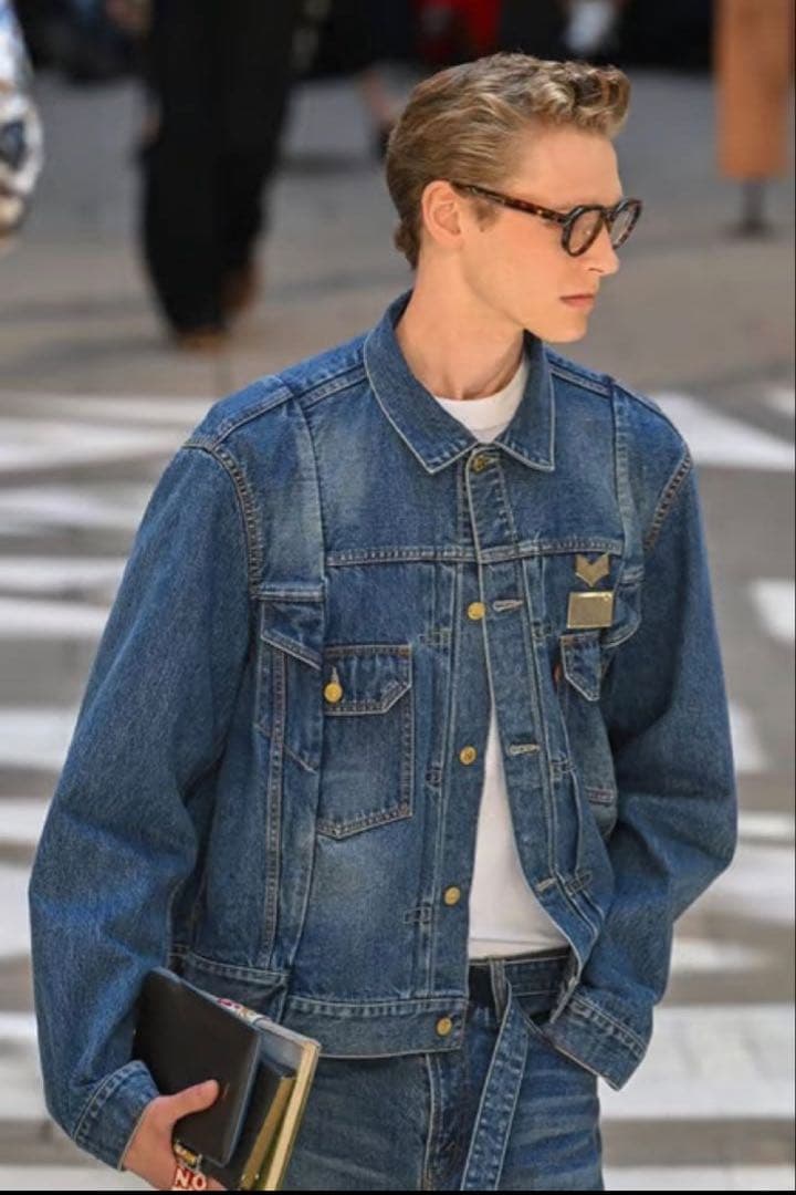 sacai levi's denim jacket サイズ1 26ss デニム