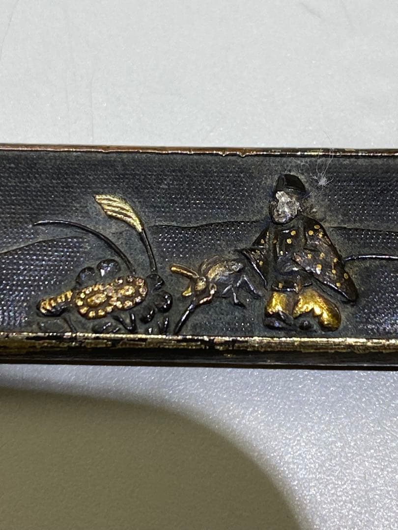 3-1848 時代刀装具在銘小柄