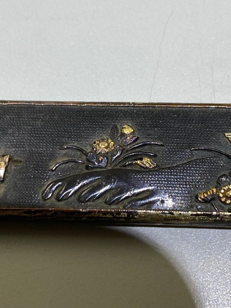 3-1848 時代刀装具在銘小柄