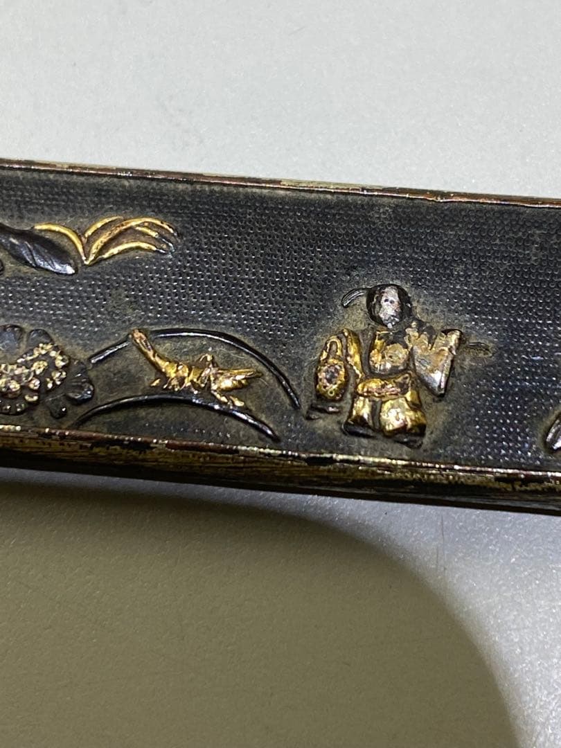 3-1848 時代刀装具在銘小柄