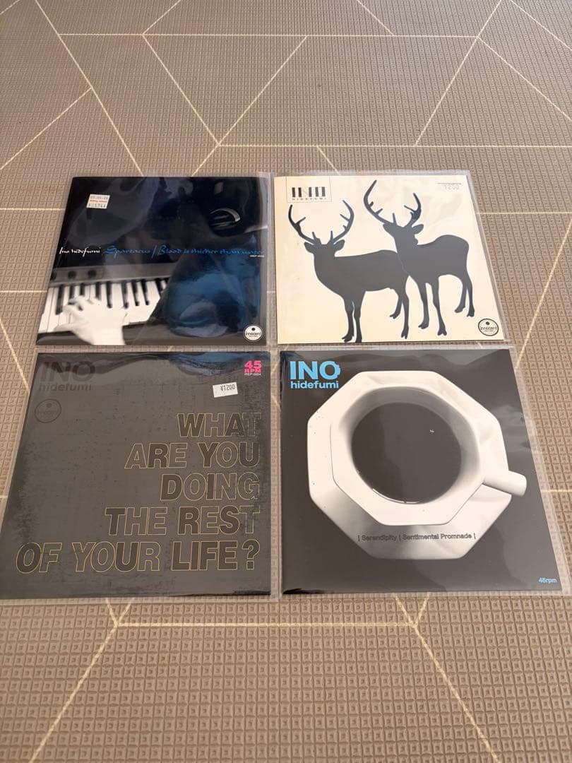 ino hidefumi レコード 名盤3枚 nujabes