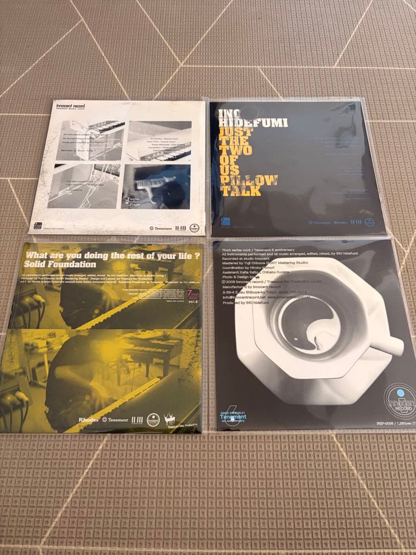 ino hidefumi レコード 名盤3枚 nujabes