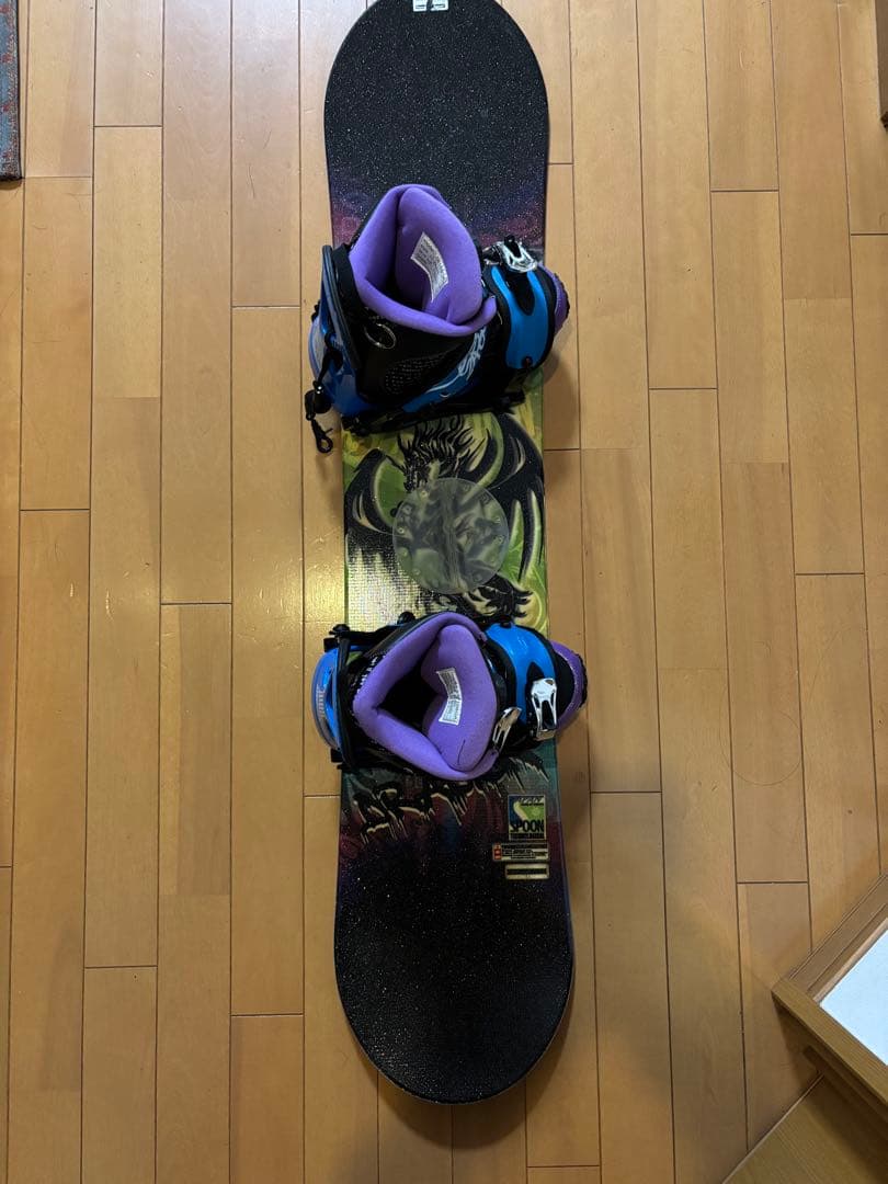 スノーボード　118cm 子供用　ビンディング　ブーツセット