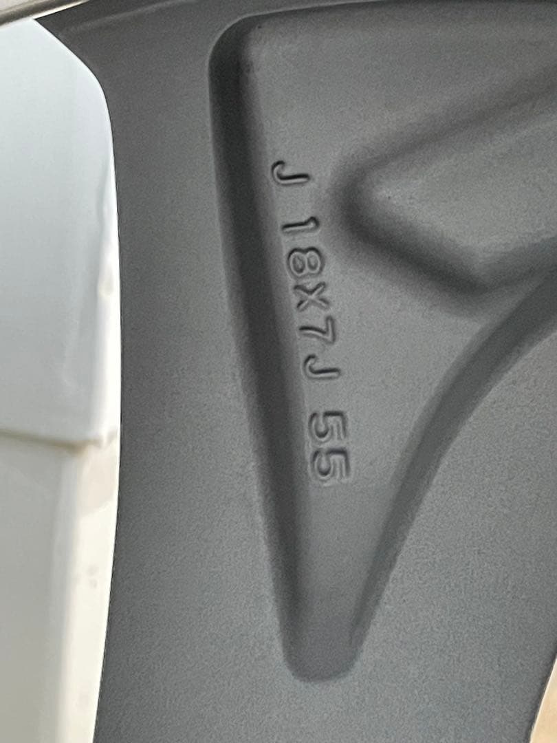 スバルXV ホイール　新車外し　18インチ　4本