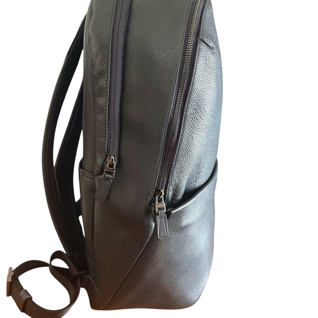 COLE HAAN コールハーン　本革　リュック 黒 大容量 通勤　バックパック