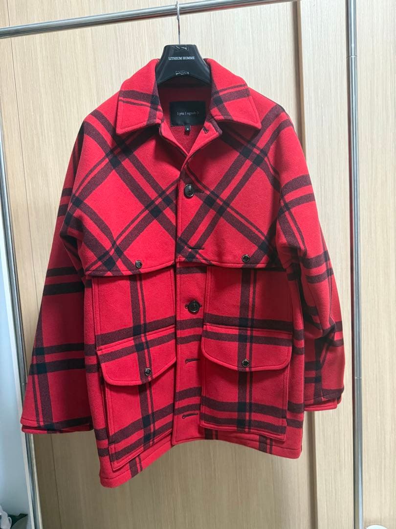 1piu1uguale3 チェックコート wjkakm ウノピゥ