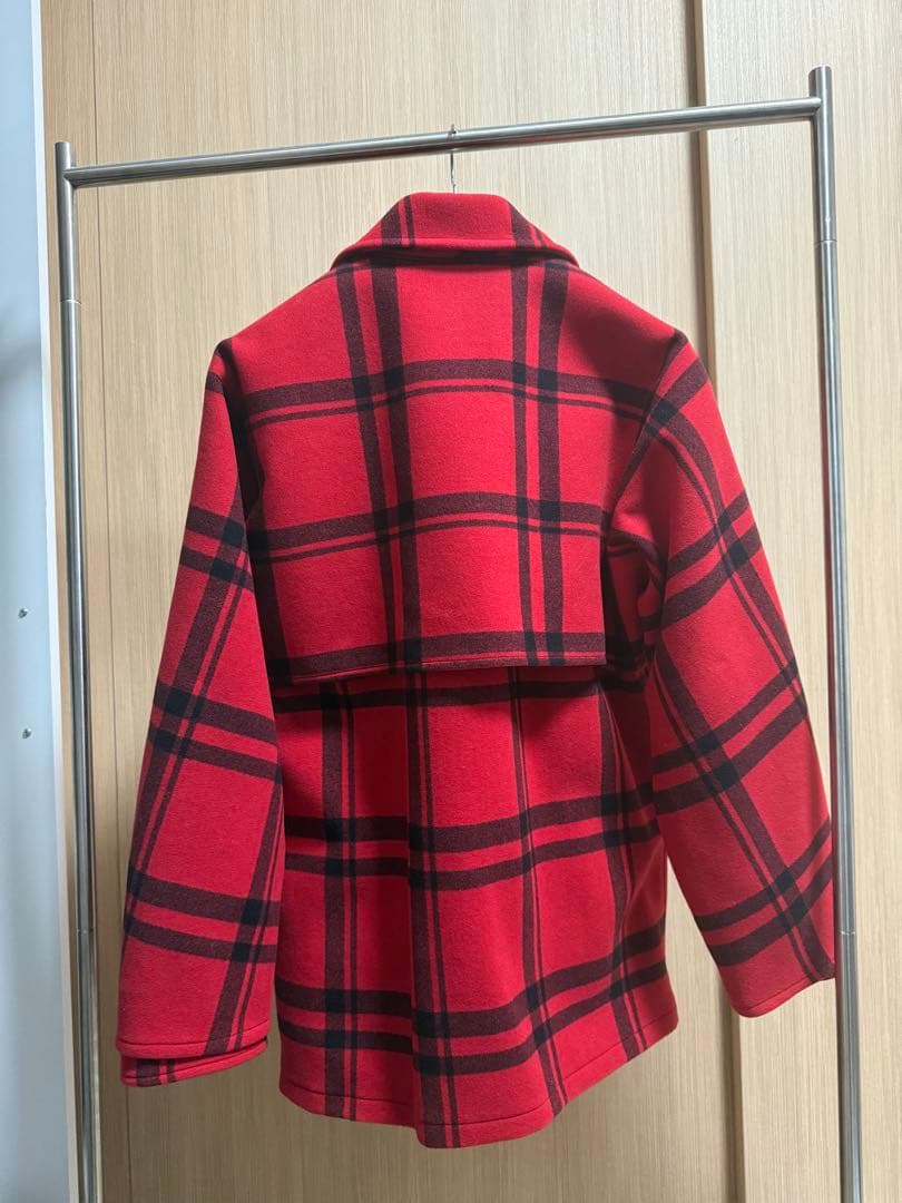 1piu1uguale3 チェックコート wjkakm ウノピゥ