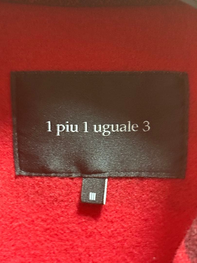 1piu1uguale3 チェックコート wjkakm ウノピゥ