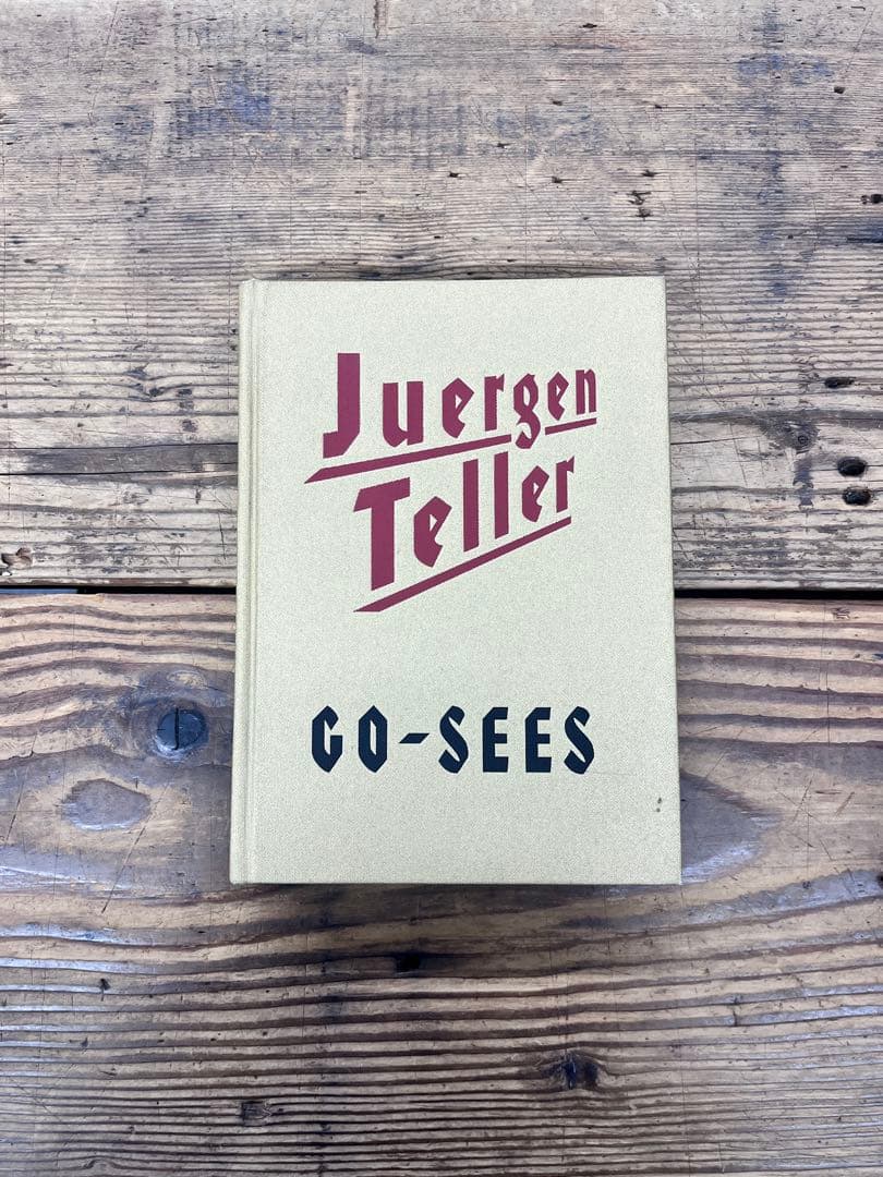激希少Juergen Teller GO-SEES ユルゲン・テラーヴィンテージ