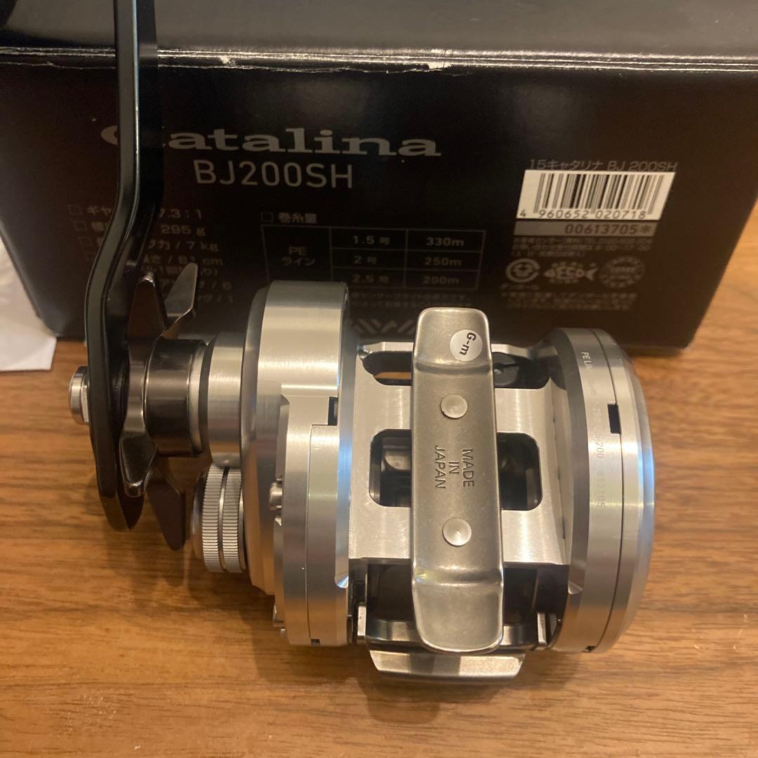 15 キャタリナ　BJ200SH 中古美品　　Catalina ジギングリール