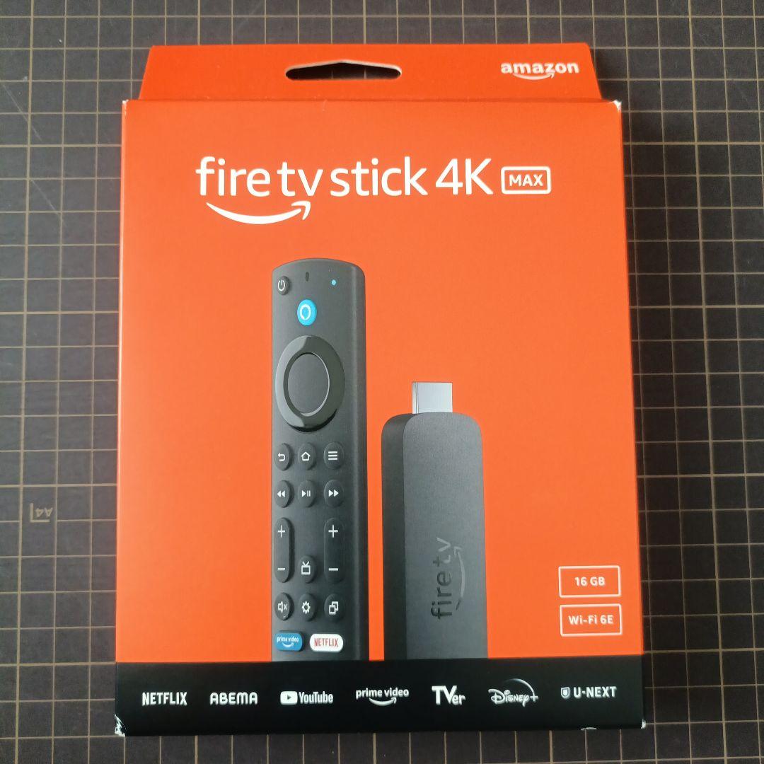 fire tv stick 4K MAX 未開封