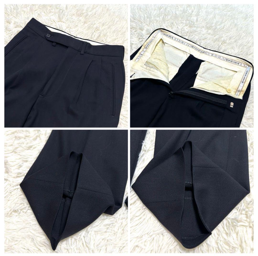 ジョルジオアルマーニ　スーツセットアップ　48REG ダークネイビー系