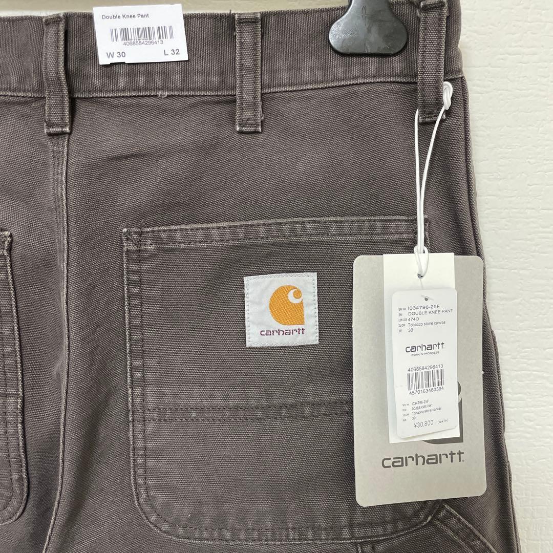 carhartt wipダブルニーブラウン