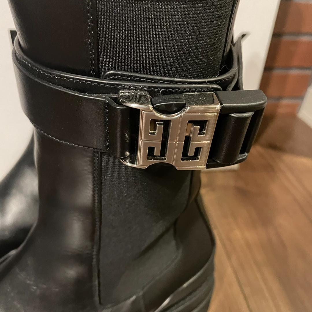 GIVENCHY 4G ジバンシー クリップバックル アンクル ブーツ 41