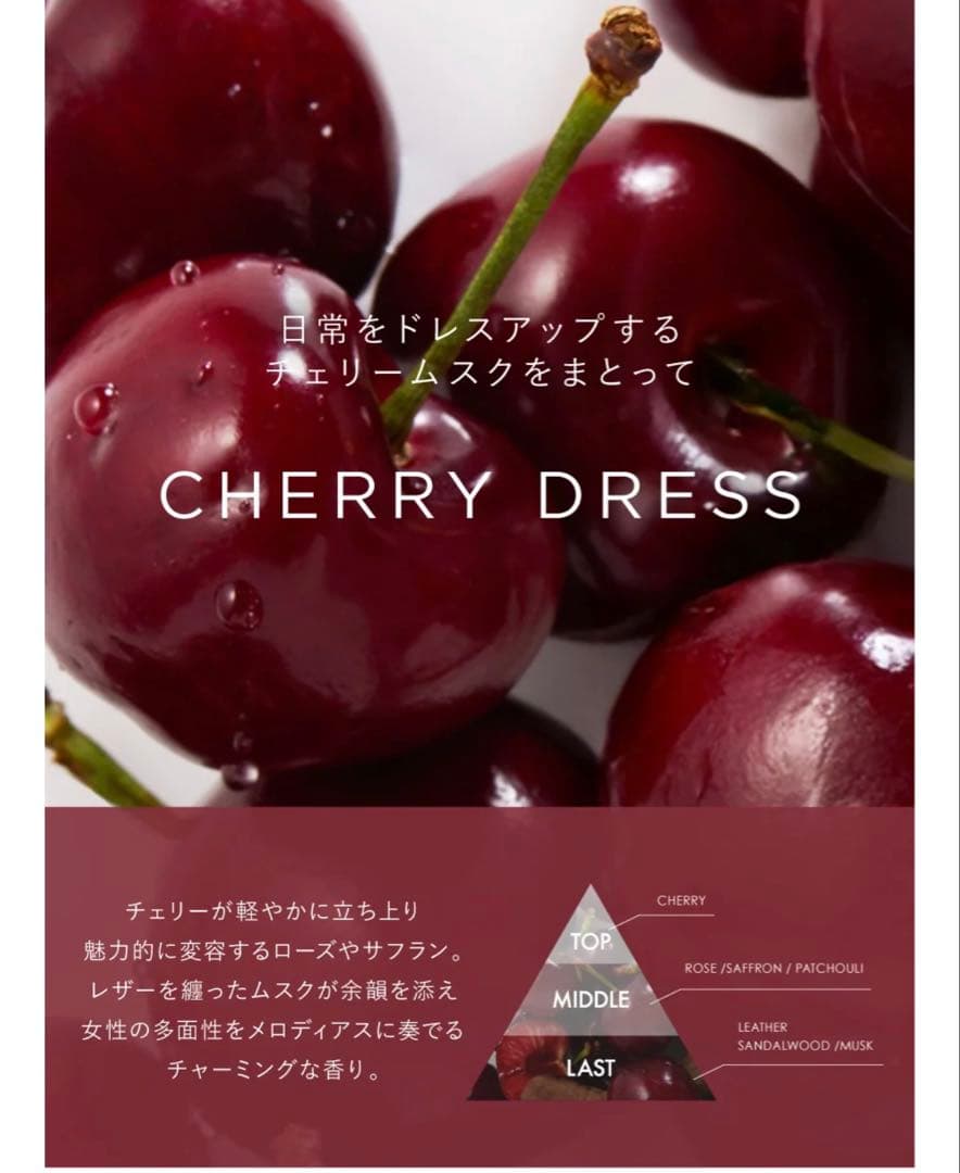 【ほぼ新品】Her lip to BEAUTY CHERRY DRESS