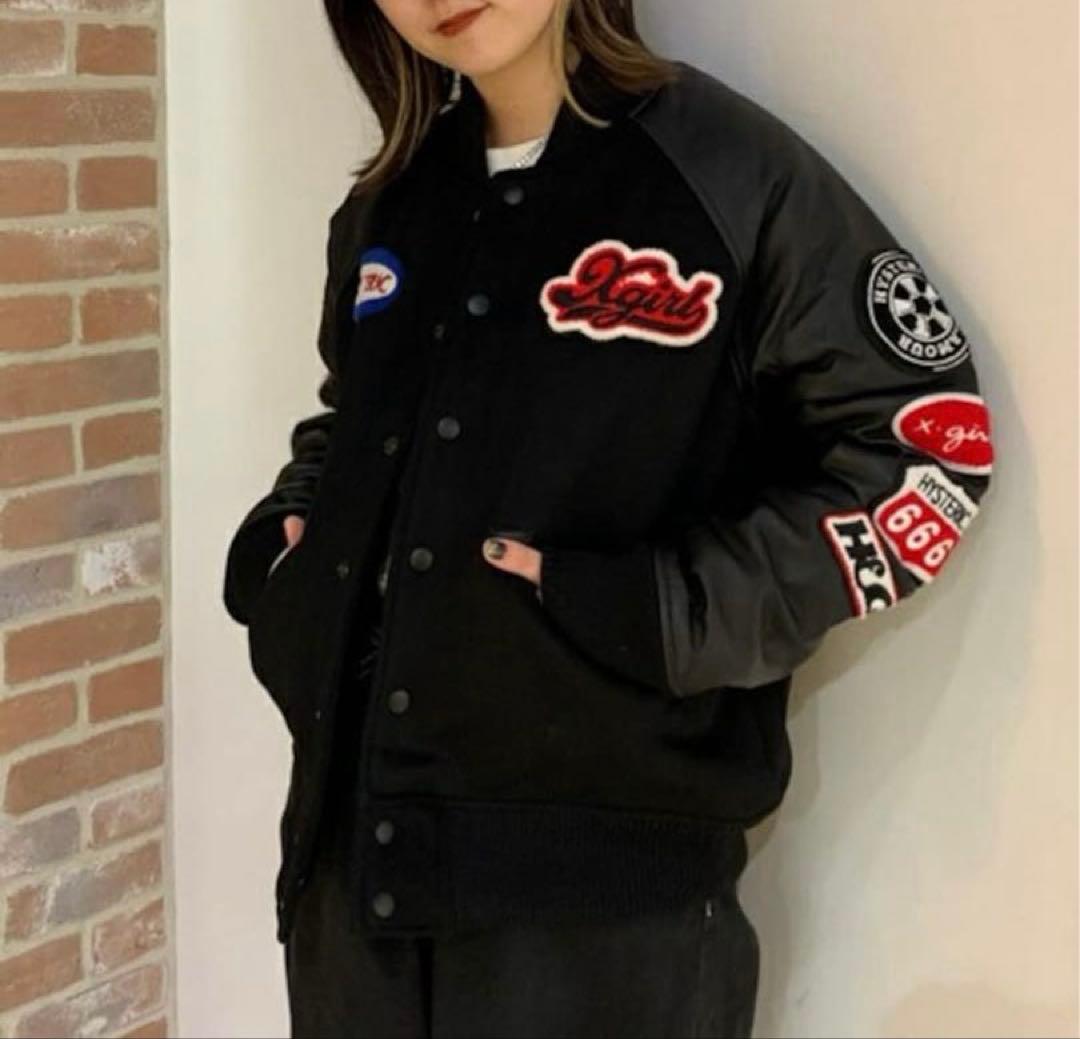 nagi様【エックスガール×ヒステリックグラマー】コラボジャケット　スタジャン