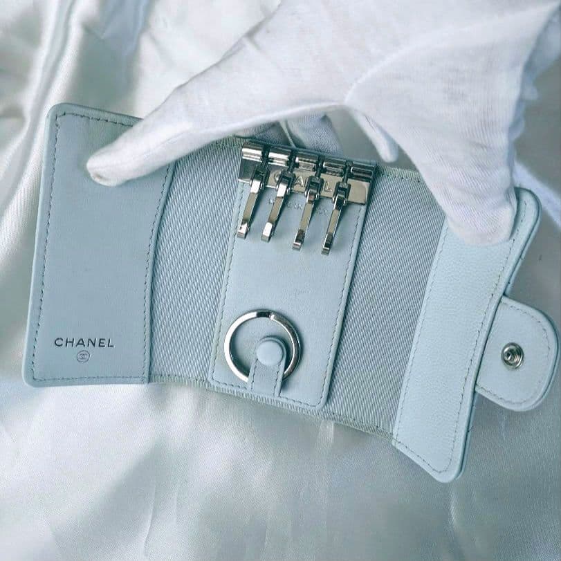 シャネル♥キーケース♥キャビアスキン