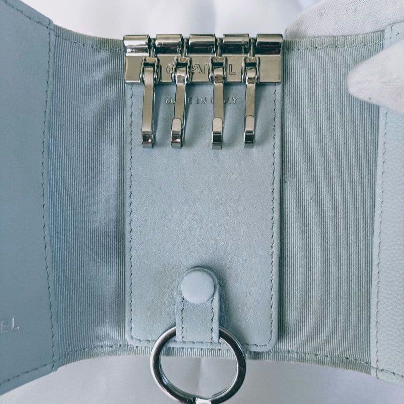 シャネル♥キーケース♥キャビアスキン