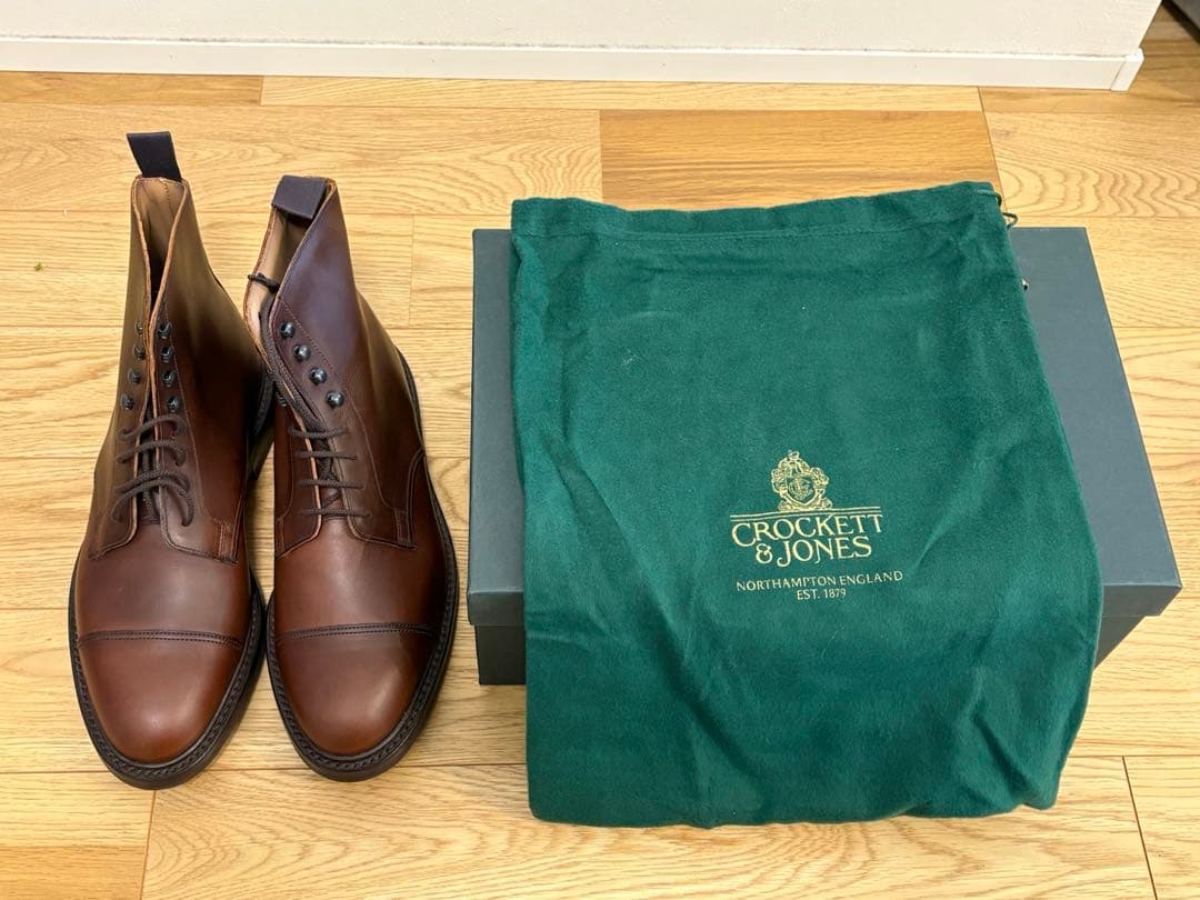 未使用 クロケット＆ジョーンズ コニストン2 UK7.5 26