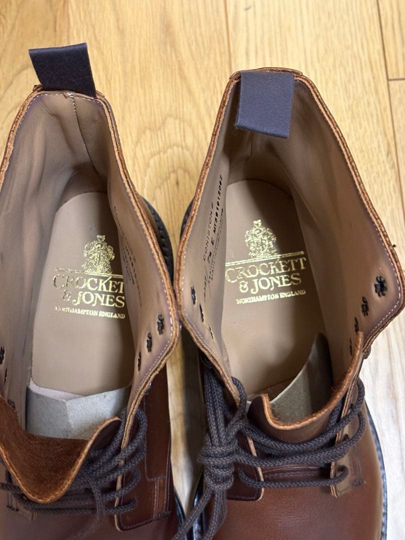 未使用 クロケット＆ジョーンズ コニストン2 UK7.5 26