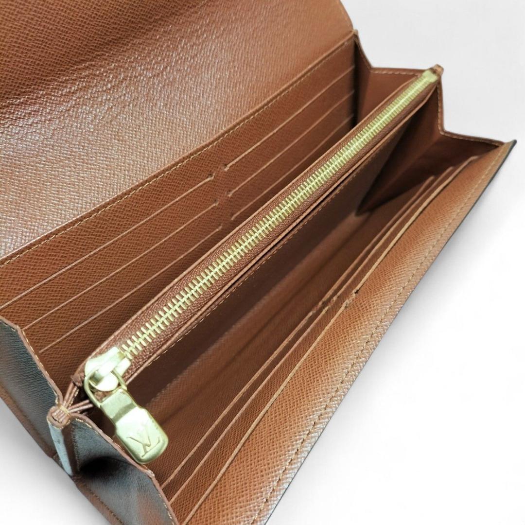 長財布 ポルトフォイユ サラ ルイヴィトン 財布 モノグラム カードスロット16