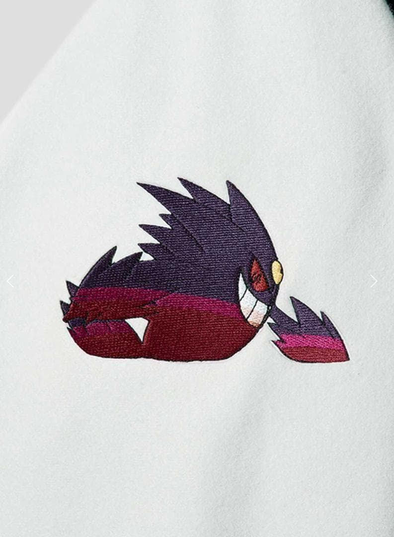 L　ポケモン スタジアムジャンパー　ピカチュウ＆ゲンガー　 グラニフ