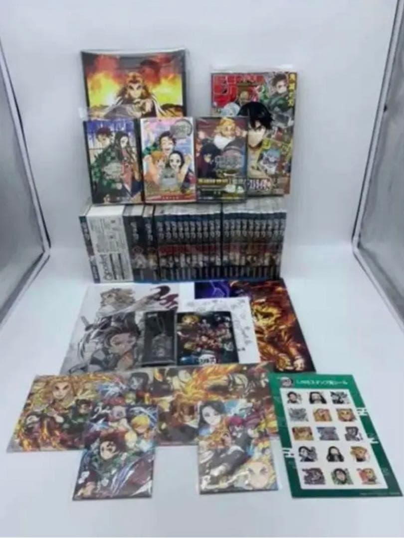 無限城編2個　鬼滅の刃　全巻&外伝、映画「無限列車編」全特典完璧セット❗️ 全新品