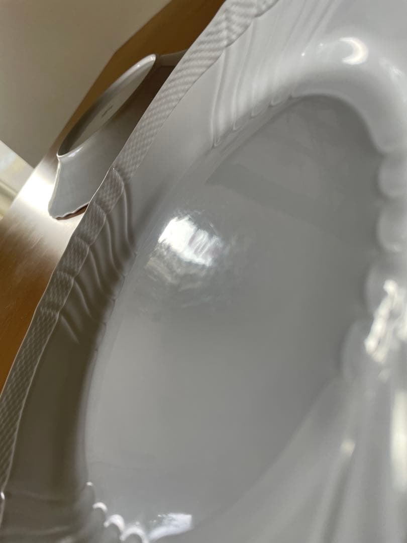 ジノリ　ベッキオホワイト　ディナープレート26cm×5