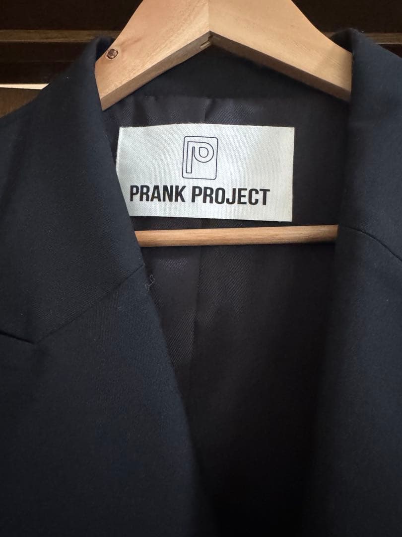 PRANK PROJECT ブラック クロップド テーラードジャケット