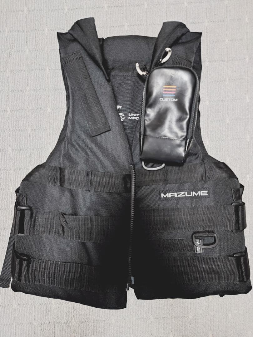 マズメ カスタムライフジャケット フリー ブラック MZLJ-773