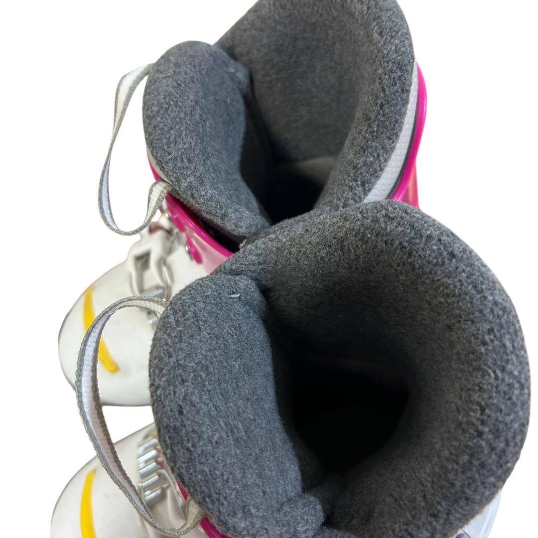 ②SALOMON 100cm☆ブーツストック ジュニアスキー3点セット