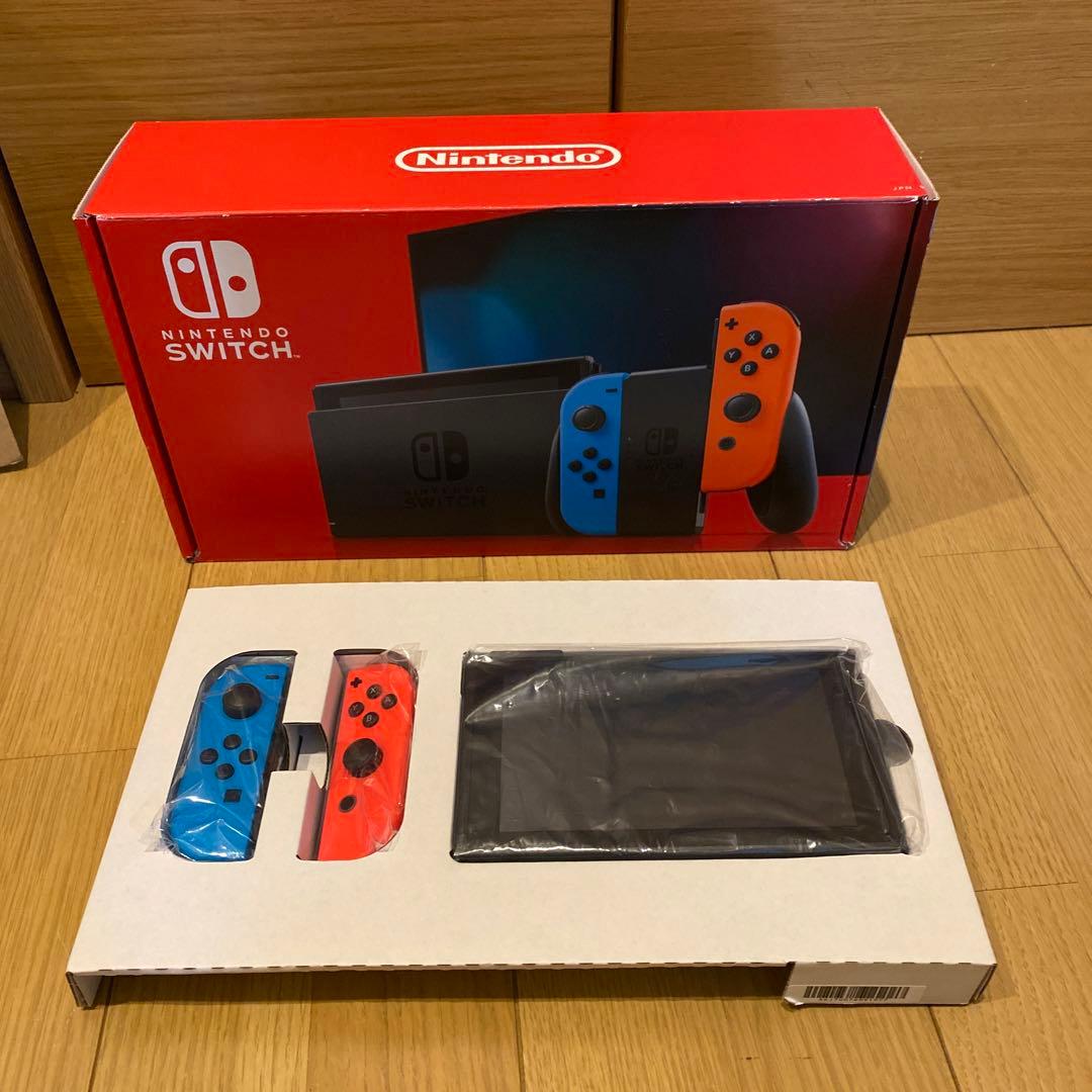 【美品】完品 NintendoSwitch本体バッテリー強化版