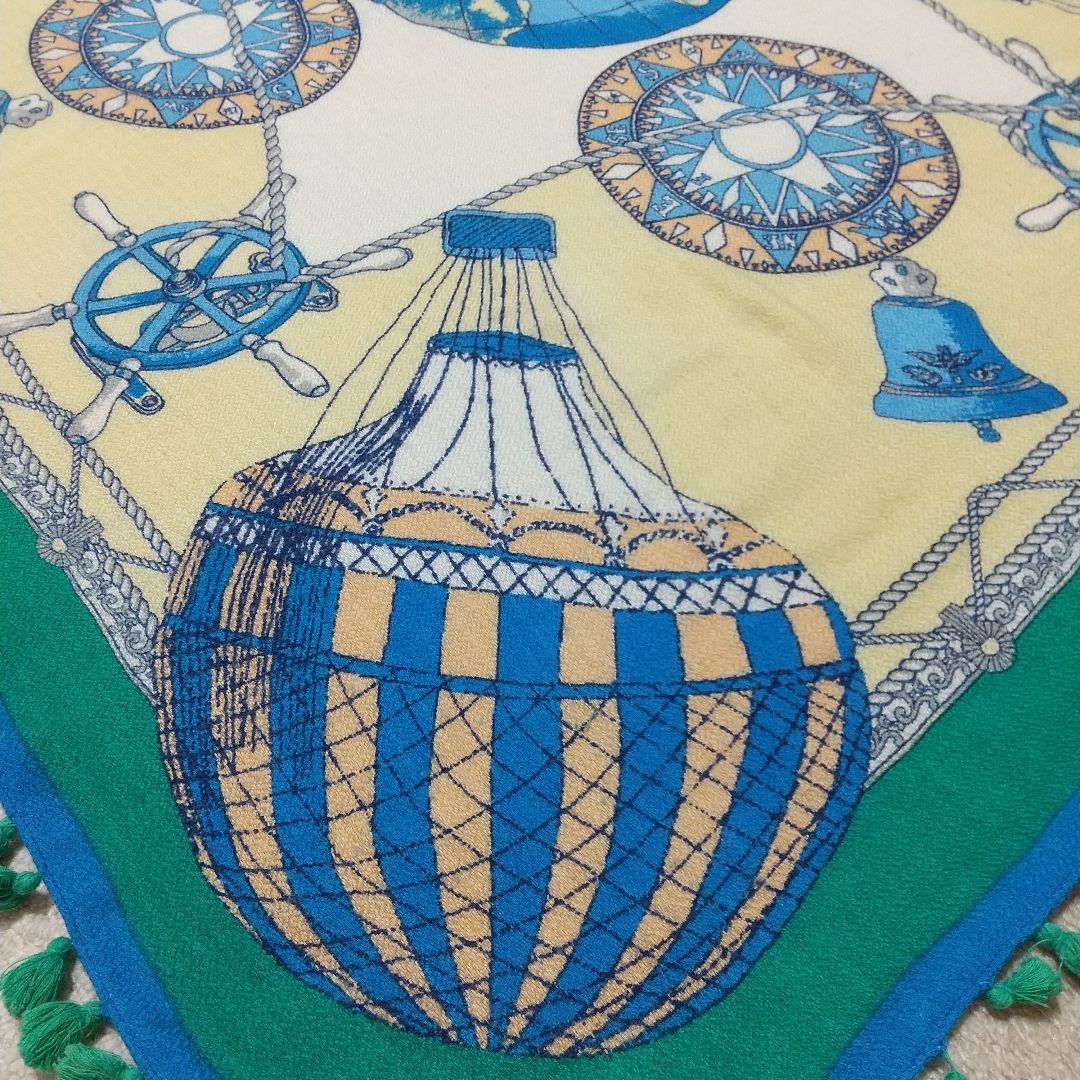 manipuriマニプリウール、シルクストール 120x120